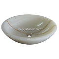 Lavabo de baño de lujo Jade Stone Lavabo